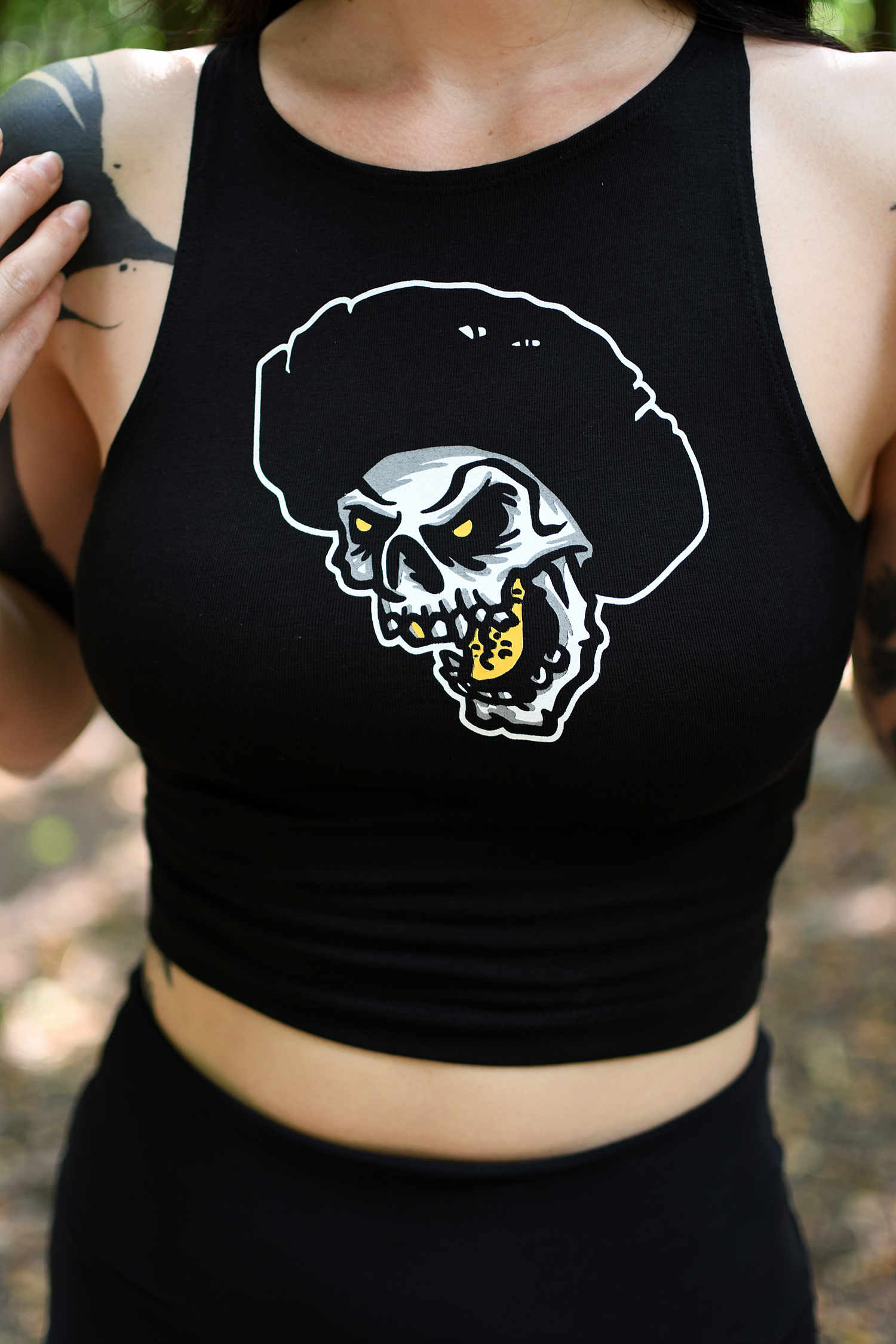 LEBKA dámske tielko CROP-TOP