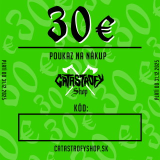 Darčekový poukaz 30 €